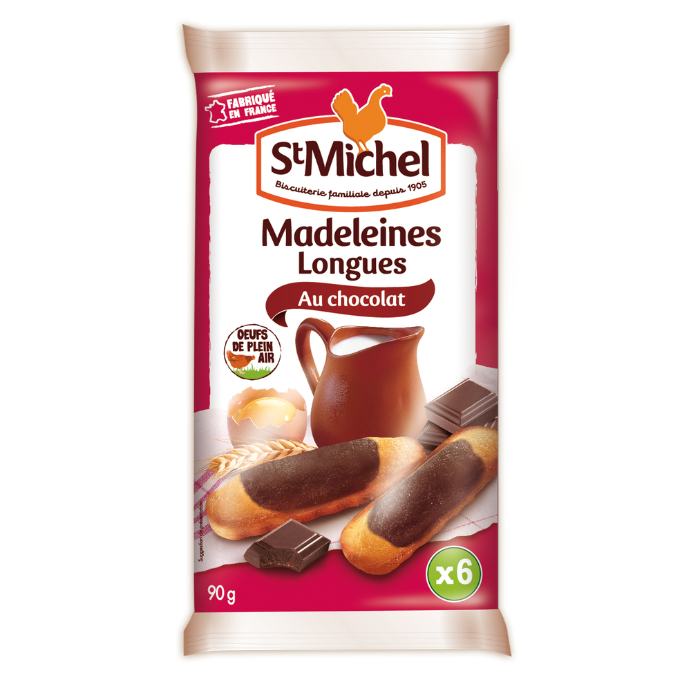 Saint Michel Madeleines longues au chocolat | Diva&Devient